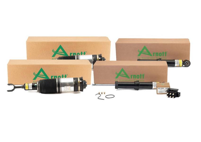 Audi Suspension Strut and Shock Absorber Assembly Kit - Front and Rear (Generation II) 4Z7616051D - Arnott 3999702KIT